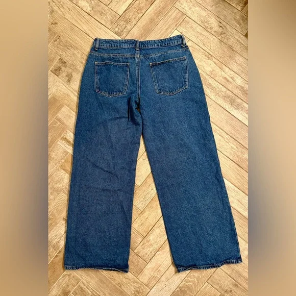 Edikted Raelynn Washed Low Rise Baggy/ Blue wash - Picture 5 of 11